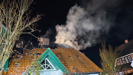 F3: Dachstuhlbrand in Morsum